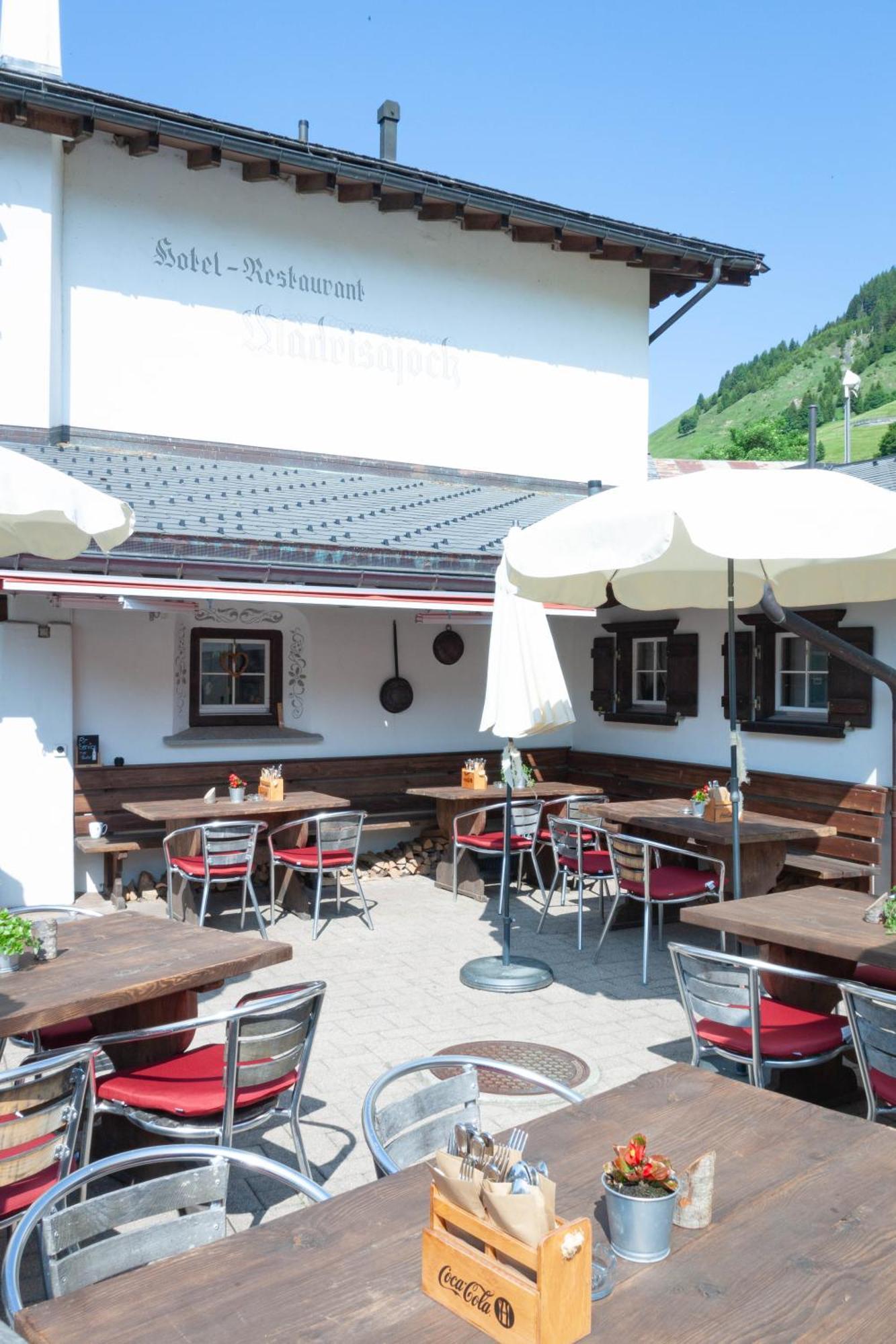 Hotel Madrisajoch 圣安东尼 外观 照片
